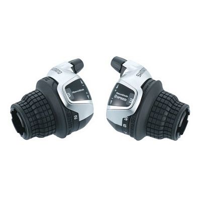Превью  Комплект манеток SHIMANO Tourney RS45 (3x8) 3/8 sp тросики в комплекте